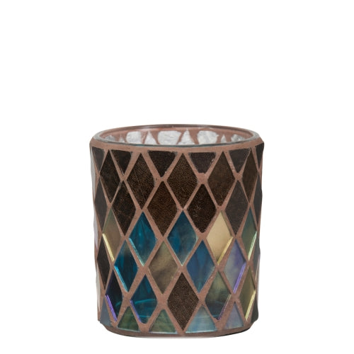 Bicchiere porta votivo Autumn Mosaic-Yankee Candle