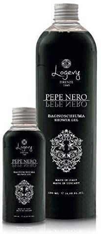 Bagnoschiuma Logevy 500ml-Pepe nero