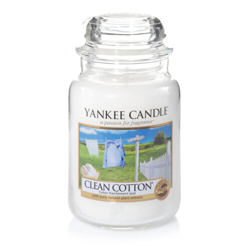 Giara grande Clean Cotton-Yankee Candle