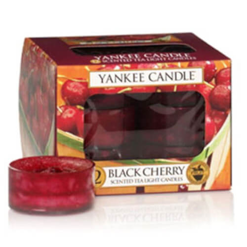 Tealight Black Cherry-Yankee Candle