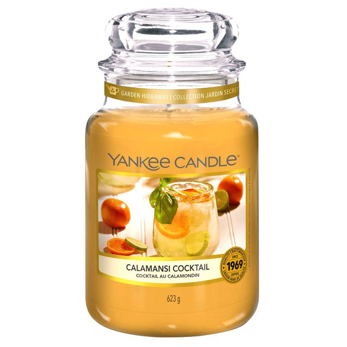 Giara grande C*alamansi Co*cktail-Yankee Candle