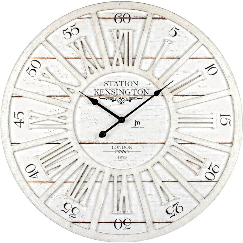 Orologio Kensington bianco 60cm