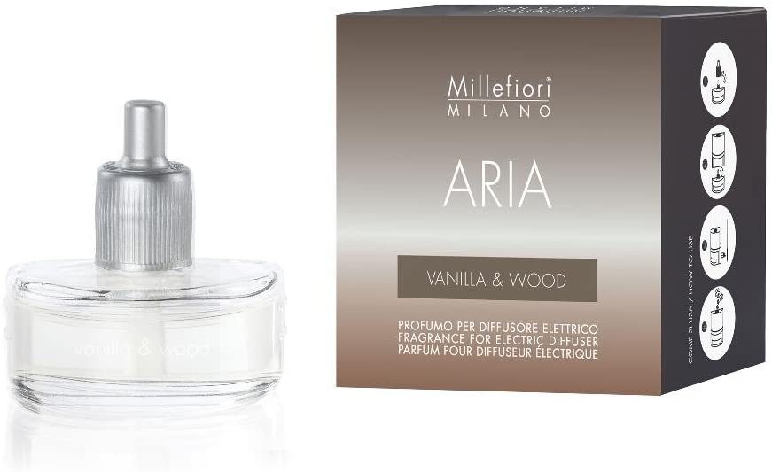 Ricarica diffusore elettrico Aria Millefiori -Vanilla e wood